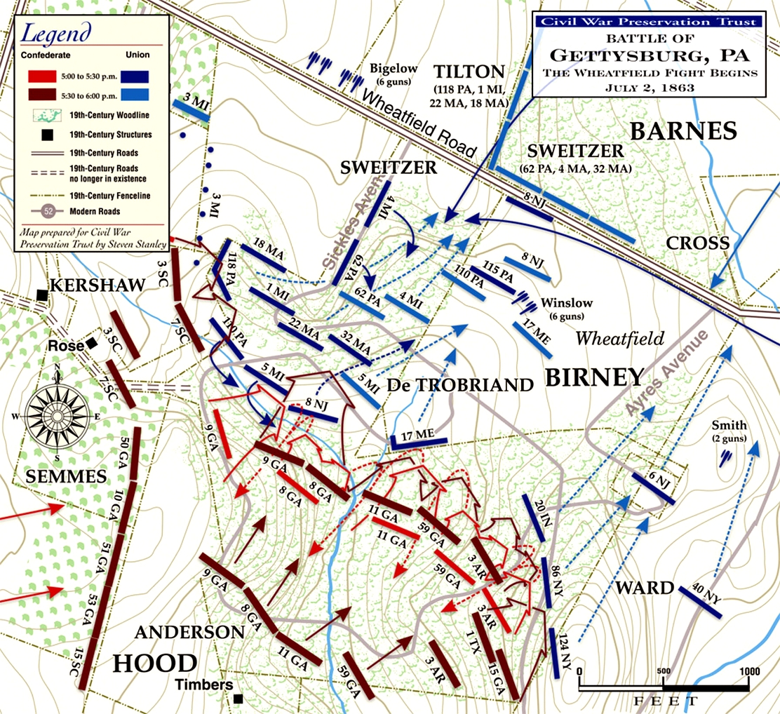 Battle of The Wheatfield, Gettysburg.jpg