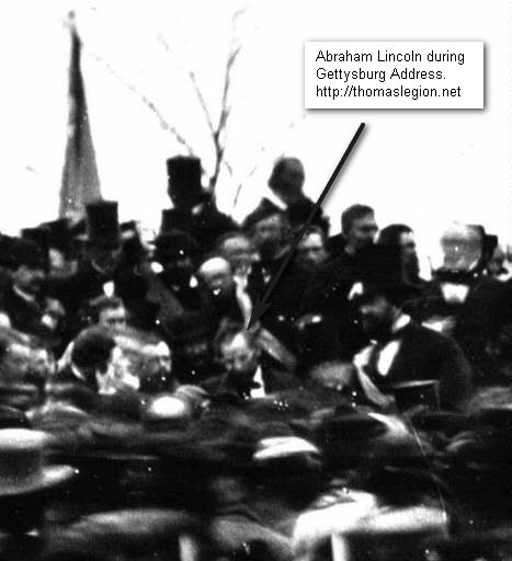 President Abraham Lincoln at Gettysburg.jpg
