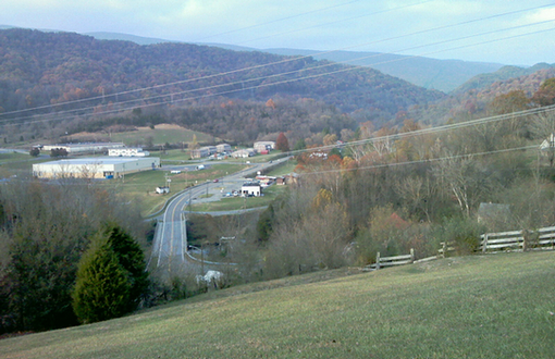 View of Union Approach at Battle of Saltville.jpg