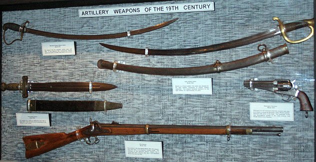 Civil War weapons of the artillery soldier.jpg