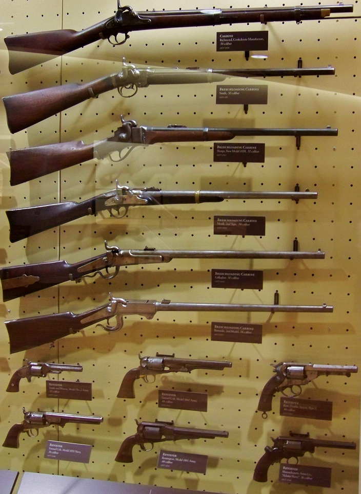 Civil War rifles, carbines, firearms and guns.jpg