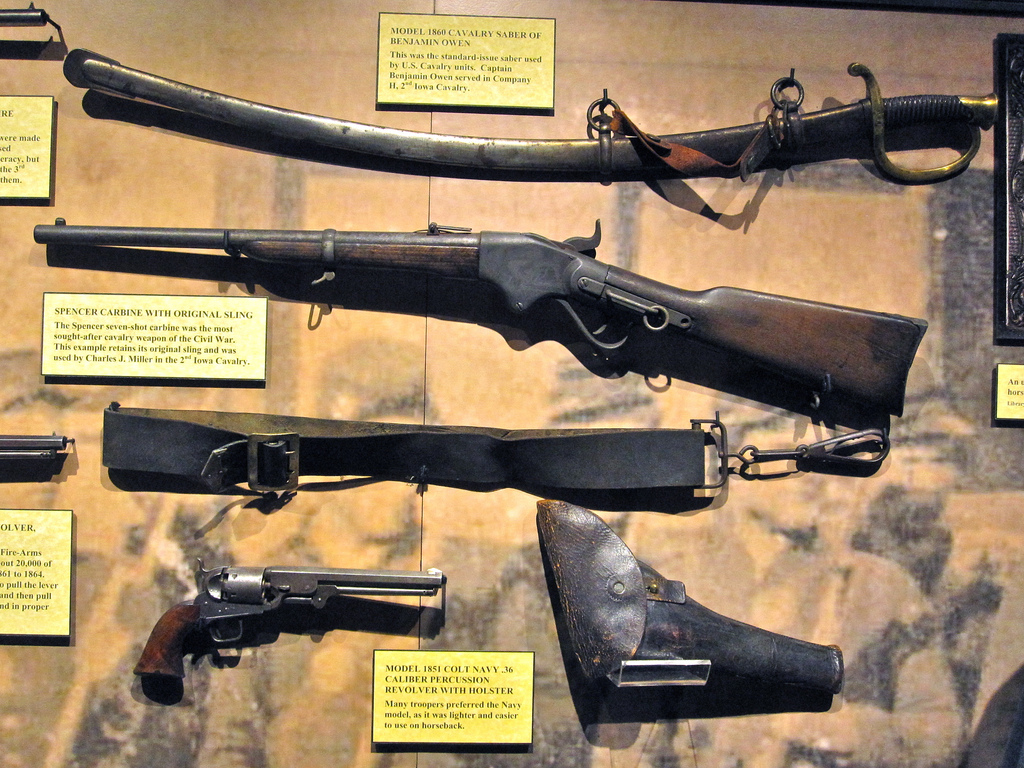 confederate civil war weapons