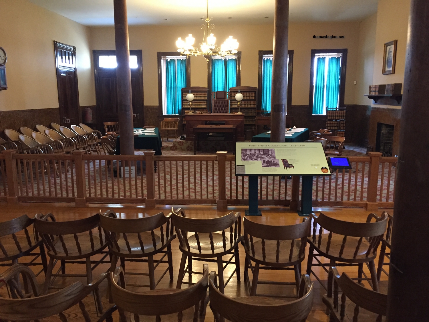 Judge Parker and Courtroom of Fort Smith.jpg