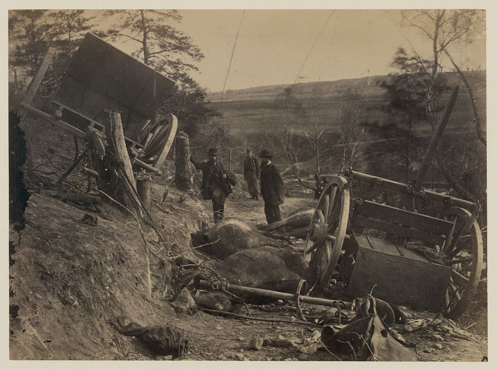 Civil War artillery killed the horses.jpg