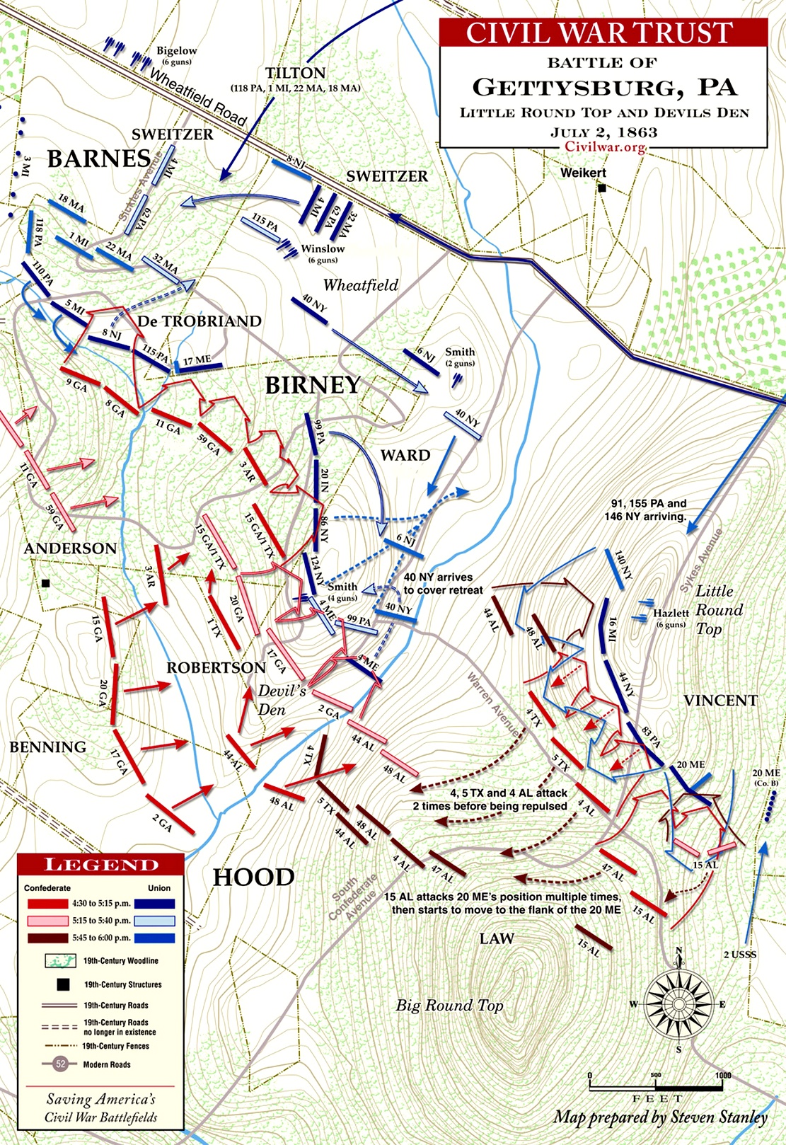 Devil's Den and Battle of Gettysburg.jpg
