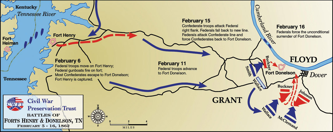 Civil War Map of Fort Donelson and Fort Henry.jpg