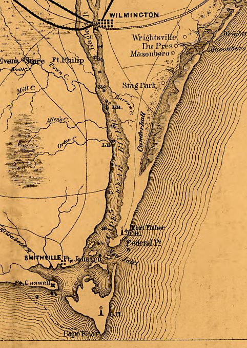 Fort Fisher North Carolina Map.jpg