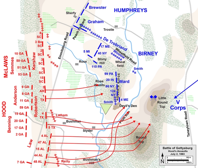 Devil's Den, Battle of Gettysburg.jpg