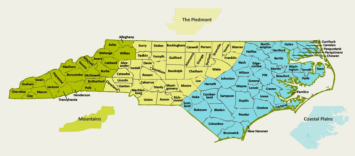 North Carolina Maps: Homepage