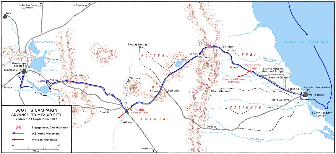 Mexican War and Occupation of Mexico City Map.jpg