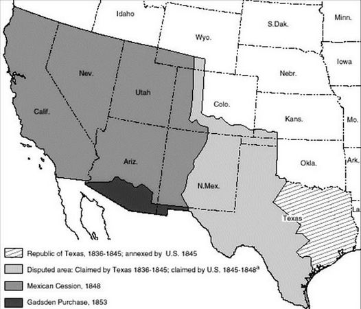 Official Mexican Cession Map, White House.jpg