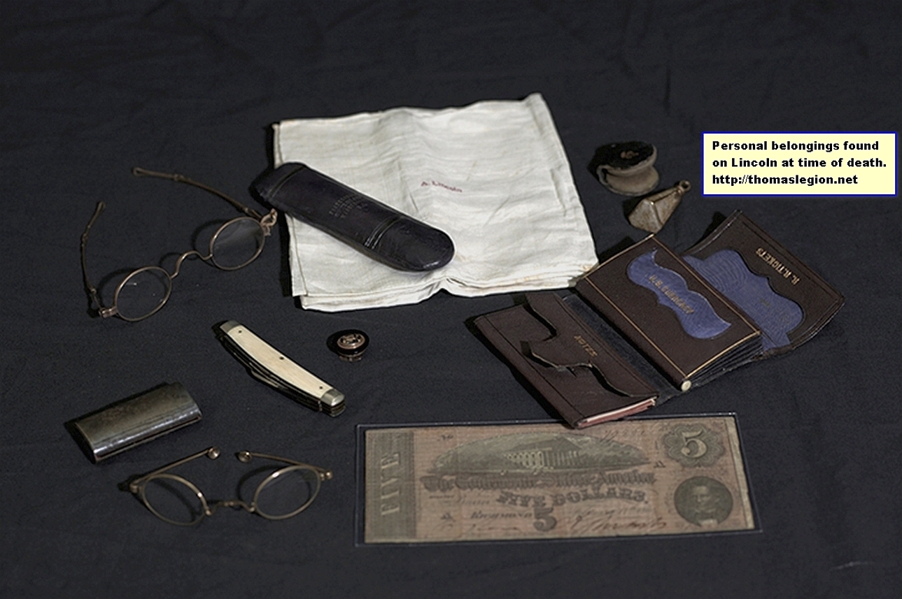 Abraham Lincoln personal items.jpg