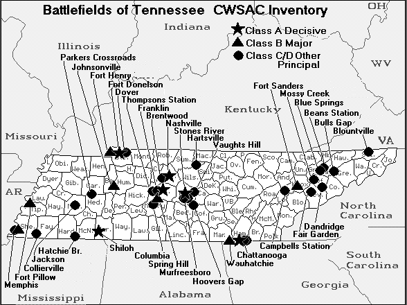 Tennessee Civil War Battlefield Map.gif