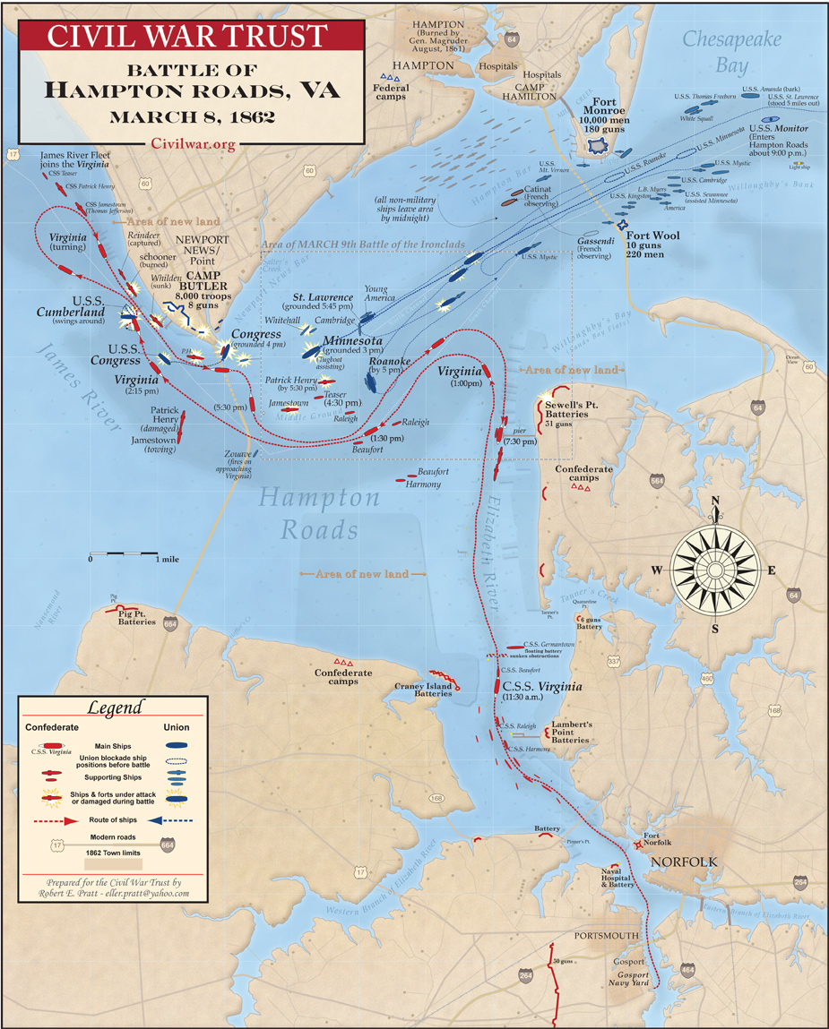 Monitor Merrimack Battle Map.jpg