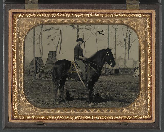 Union Cavalry soldier atop steed.jpg