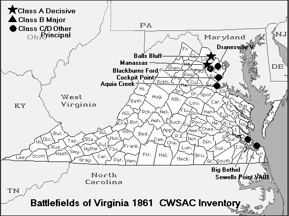 Virginia Civil War Battle Map.gif