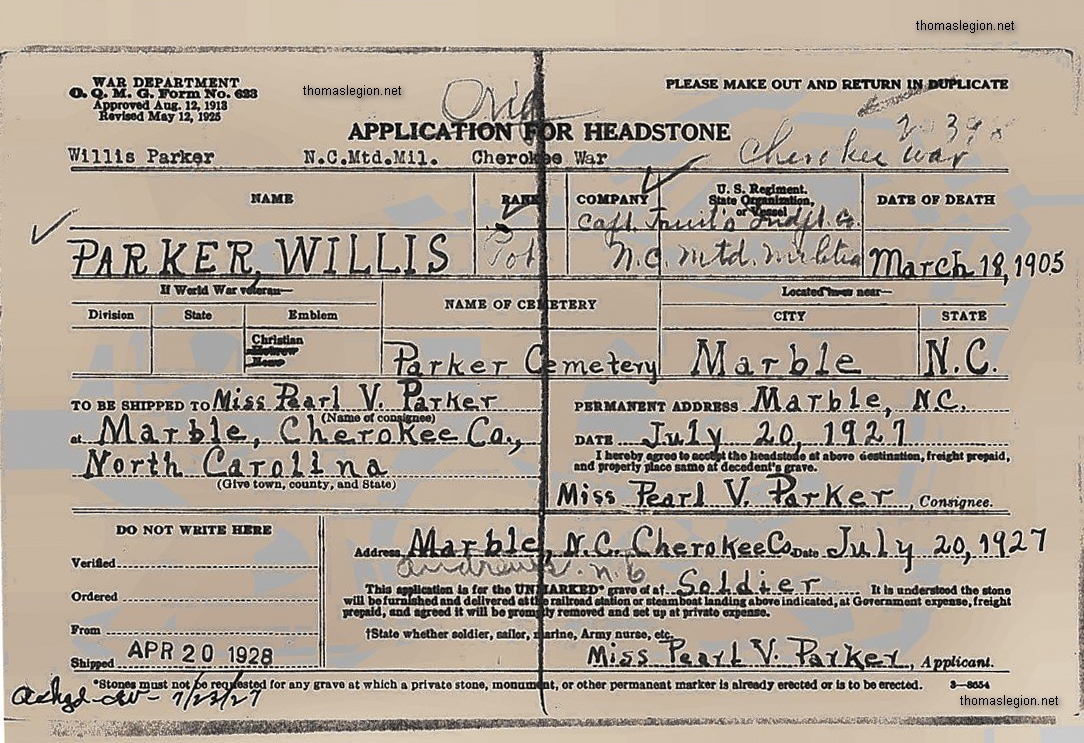 Willis Parker Headstone Application.jpg